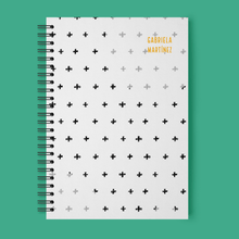 Cargar imagen en el visor de la galería, Agenda Blanco & Negro Infinita