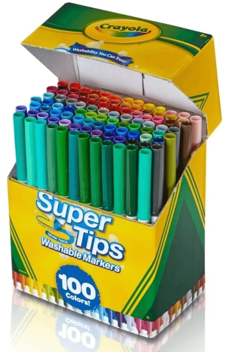 Supertips 100 Crayola Super Tips 50 Office Depot Markers Crayola