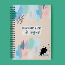 Cargar imagen en el visor de la galería, Libreta Abstracto Tamaño Carta