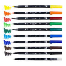 Cargar imagen en el visor de la galería, Tombow Dual Brush Primarios 10 piezas