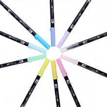 Cargar imagen en el visor de la galería, Tombow Dual Brush Pastel 10 piezas