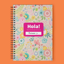 Cargar imagen en el visor de la galería, Libreta Flores 2 Tamaño Carta
