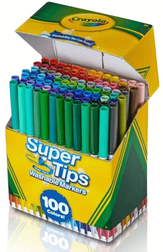 Super Tips Crayola 100 piezas