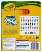 Cargar imagen en el visor de la galería, Super Tips Crayola 100 piezas
