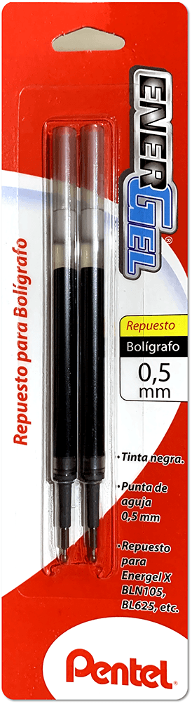 Repuesto para Energel .5mm Negra