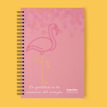 Cargar imagen en el visor de la galería, Libreta Flamingo Tamaño Carta
