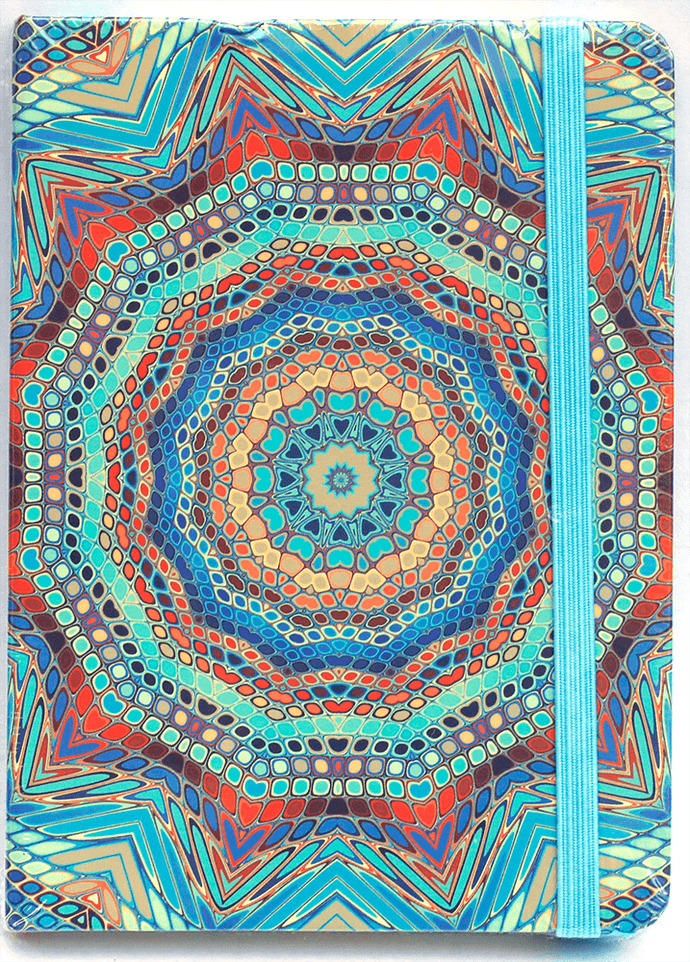 Libreta Mandalas Raya A6