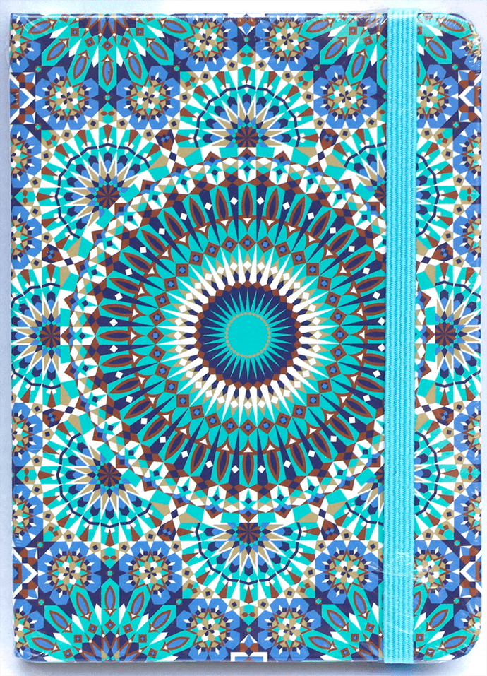 Libreta Mandalas Raya A6