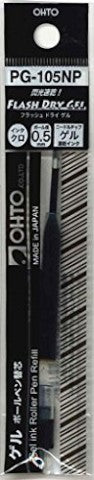 Repuesto Ohto Flash Dry Gel Pen Extra Fino .5 MM Negro