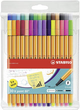 Cargar imagen en el visor de la galería, Stabilo Point 88  Fineliner 30 piezas
