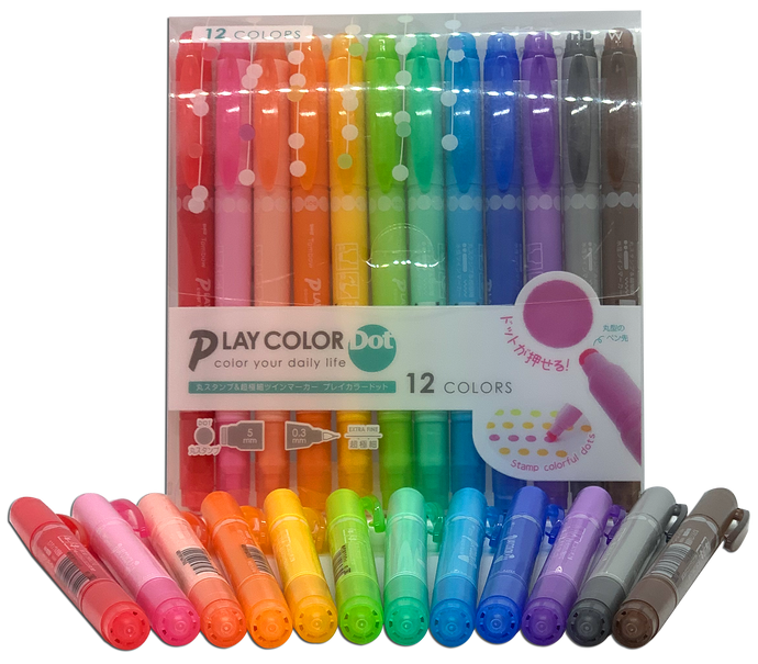 Tombow Play Color Dot 12 piezas