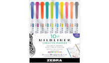 Cargar imagen en el visor de la galería, Mildliner Zebra 25 colores
